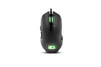 NOX Hunter BGH Mouse ottico 3200 DPI Black