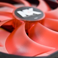 Nox NX Ventola da 80mm Red Black