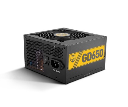 NOX HUMMER GD650 80 PLUS Gold alimentatore per computer 650 W 24-pin ATX ATX Nero