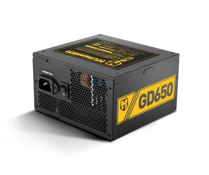 NOX HUMMER GD650 80 PLUS Gold alimentatore per computer 650 W 24-pin ATX ATX Nero