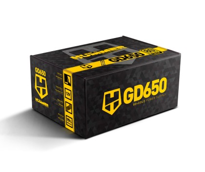 NOX HUMMER GD650 80 PLUS Gold alimentatore per computer 650 W 24-pin ATX ATX Nero