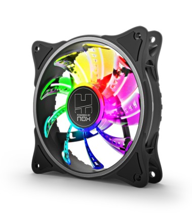 NOX A-Fan Case per computer Ventilatore 12 cm Nero 1 pz