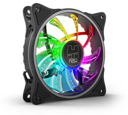 NOX A-Fan Case per computer Ventilatore 12 cm Nero 1 pz