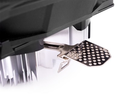 NOX H-112 Processore Ventilatore 12 cm Alluminio, Nero, Bianco