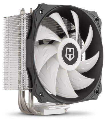 NOX H-212 Processore Refrigeratore 12 cm Alluminio, Nero, Bianco 1 pz