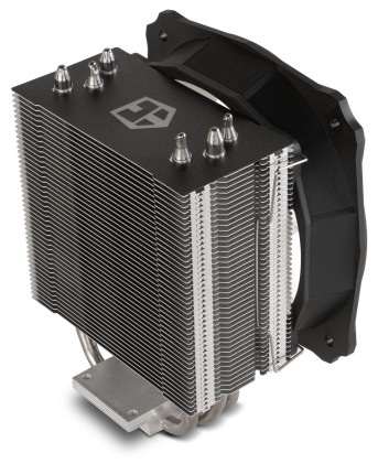 NOX H-212 Processore Refrigeratore 12 cm Alluminio, Nero, Bianco 1 pz