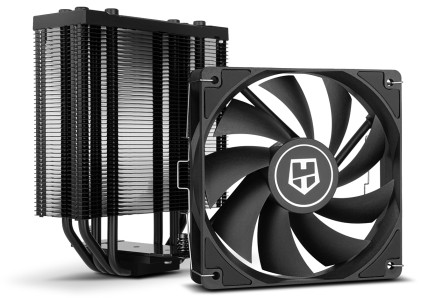 NOX Hummer H-224 Processore Refrigeratore 12 cm Nero 1 pz