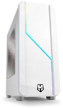 NOX Hummer MC Pro Midi Tower Bianco