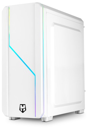 NOX Hummer MC Pro Midi Tower Bianco