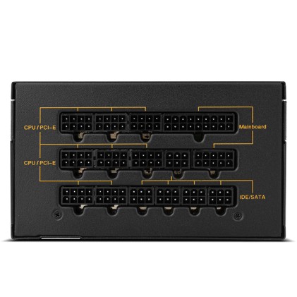 NOX HUMMER X 1000W PLUS GOLD alimentatore per computer 24-pin ATX Nero
