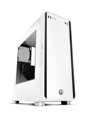 NOX NXHUMMERZSZ computer case Midi Tower Bianco