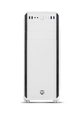 NOX NXHUMMERZSZ computer case Midi Tower Bianco