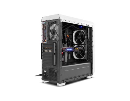NOX NXHUMMERZSZ computer case Midi Tower Bianco