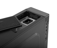 NOX Minst Slim Case Mini Tower Black Micro ITX con Alimentatore 450W