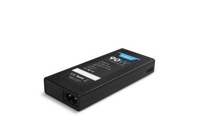 NOX NXPWR90NB adattatore e invertitore Interno 90 W Nero