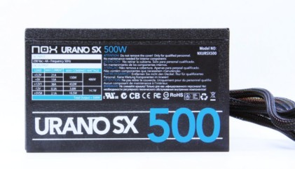 NOX Urano SX alimentatore per computer 500 W 20+4 pin ATX ATX Nero