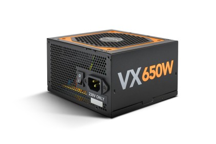 NOX Urano VX Bronze Edition alimentatore per computer 650 W 20+4 pin ATX ATX Nero, Arancione
