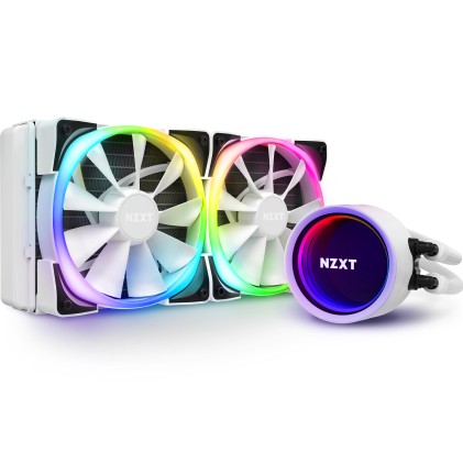 NZXT Kraken X53 RGB Processore 12 cm Bianco