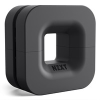 NZXT magnetic headset mount for PC case and cable managment puck black