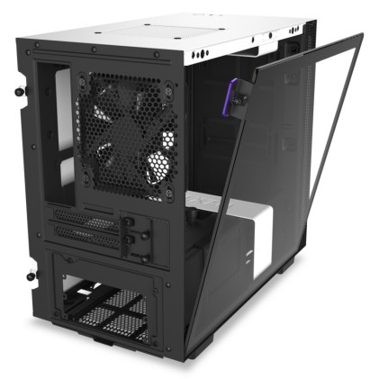 Nzxt Gaming Case H210 Mini Itx Nero/Bianco - 2*120 Aer F