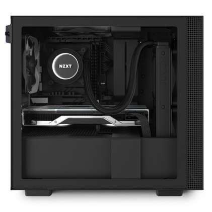 NZXT H210i Matte Black Mini Tower Nero