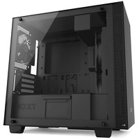 Nzxt Case H400 Micro-Atx, Mini-Itx, Matte Black, Window, 4 Slot Exp. 2,5/3,5, 2X Usb 3.1, 1Xaudio/Mic, 2X120 Fan Front, 1X120 Fan Rear