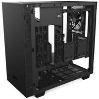 Nzxt Case H400 Micro-Atx, Mini-Itx, Matte Black, Window, 4 Slot Exp. 2,5/3,5, 2X Usb 3.1, 1Xaudio/Mic, 2X120 Fan Front, 1X120 Fan Rear