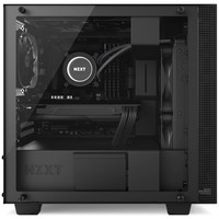 Nzxt Case H400 Micro-Atx, Mini-Itx, Matte Black, Window, 4 Slot Exp. 2,5/3,5, 2X Usb 3.1, 1Xaudio/Mic, 2X120 Fan Front, 1X120 Fan Rear