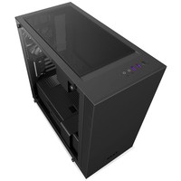 Nzxt Case H400 Micro-Atx, Mini-Itx, Matte Black, Window, 4 Slot Exp. 2,5/3,5, 2X Usb 3.1, 1Xaudio/Mic, 2X120 Fan Front, 1X120 Fan Rear