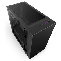 Nzxt Case H400I Micro-Atx, Mini-Itx, Matte Black, Window, 4 Slot Exp. 2,5/3,5, 2X Usb 3.1, 1Xaudio/Mic, 2X140 Fan Front, 1X120 Fan Rear, Cam Compatibility With Rgb Controller