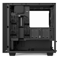Nzxt Case H400I Micro-Atx, Mini-Itx, Matte Black, Window, 4 Slot Exp. 2,5/3,5, 2X Usb 3.1, 1Xaudio/Mic, 2X140 Fan Front, 1X120 Fan Rear, Cam Compatibility With Rgb Controller