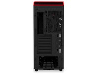 NZXT GAMING CASE BLACK/RED w WINDOWS MID TOWER CA-H442W-M1
