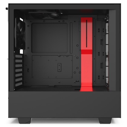 NZXT H510i Midi Tower Nero, Rosso