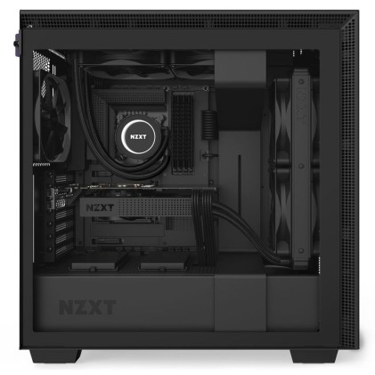 Nzxt Case H710 Mid Tower Atx Matte Black, Window, 7 Slot Espansione 2,5/3,5, 2X140 Fan Front, 3X120 Fan Top, 1X120 Fan Rear