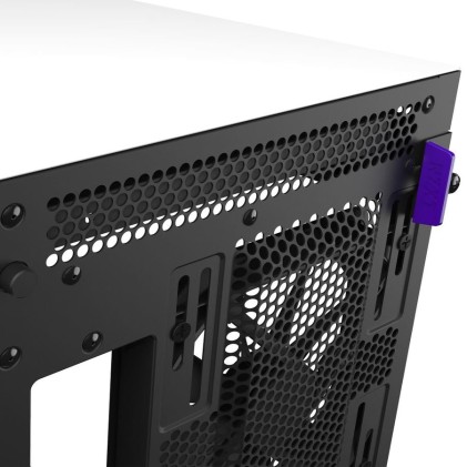 Nzxt Case H710I Mid Tower Atx Matte White, Window, 7 Slot Espansione 2,5/3,5, 3X120 Fan Front, 3X120 Fan Top, 1X120 Fan Rear