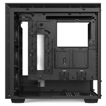 Nzxt Case H710I Mid Tower Atx Matte White, Window, 7 Slot Espansione 2,5/3,5, 3X120 Fan Front, 3X120 Fan Top, 1X120 Fan Rear