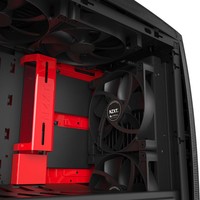 NZXT GAMING CASE MINI ITX MANTA MATTE BLACK + RED CA-MANTW-M2