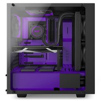 Case Big NZXT S340 Elite Nero, Porpora