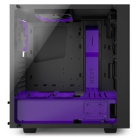 Case Big NZXT S340 Elite Nero, Porpora
