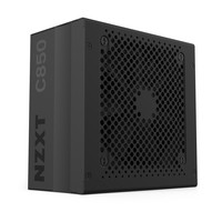 Nzxt C850 Alimentatore 850W Atx, Modulare, 80Plus Gold, Controllo Ibrido Della Ventola, Cuscinetti Fluidodinamici