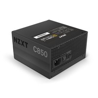 Nzxt C850 Alimentatore 850W Atx, Modulare, 80Plus Gold, Controllo Ibrido Della Ventola, Cuscinetti Fluidodinamici