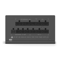 Nzxt C850 Alimentatore 850W Atx, Modulare, 80Plus Gold, Controllo Ibrido Della Ventola, Cuscinetti Fluidodinamici