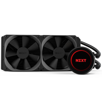 Nzxt Dissipatore A Liquido Kraken X52, Radiator 275X123X30Mm, Software With Cam, Pump Speed 1,0002,800 +/- 300Rpm, Aer P120, Fan Speed 5002,000 +/- 300Rpm, 21-36Dba, Led, Am4 Compatibility