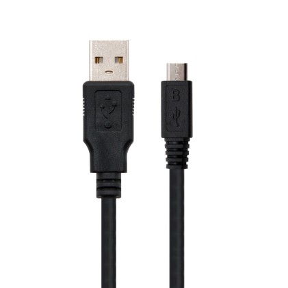 Nanocable 10.01.0500 cavo USB 0,8 m USB 2.0 USB A Micro-USB B Nero