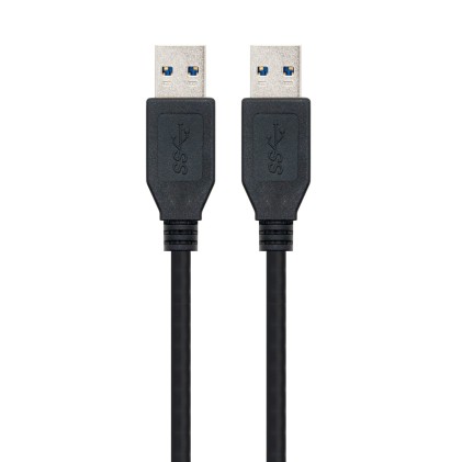 Nanocable 10.01.1001-BK cavo USB 1 m USB 3.2 Gen 1 (3.1 Gen 1) USB A Nero