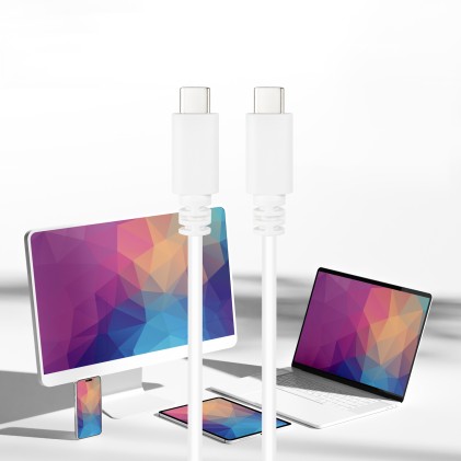 Nanocable 10.01.2301-L150-W cavo USB USB 2.0 1,5 m USB C Bianco