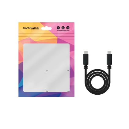 Nanocable 10.01.2301-L150 cavo USB USB 2.0 1,5 m USB C Nero
