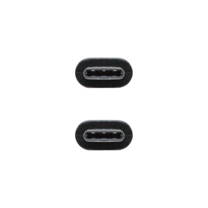 Nanocable USB 2.0, 1m cavo USB USB C Nero