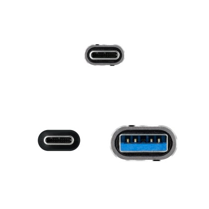 Nanocable 10.01.4111-L150-COMB cavo USB USB 3.2 Gen 2x2 1,5 m USB A/USB C USB C Nero