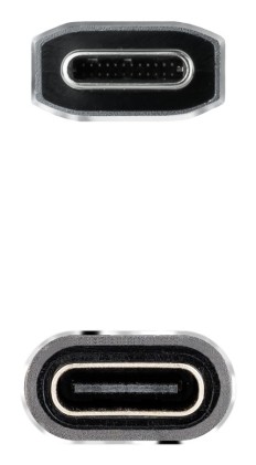 Nanocable 10.01.4501-COMB cavo USB USB 3.2 Gen 2x2 1 m USB C Nero